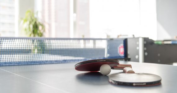 Table tennis at Innovatrics Playroom