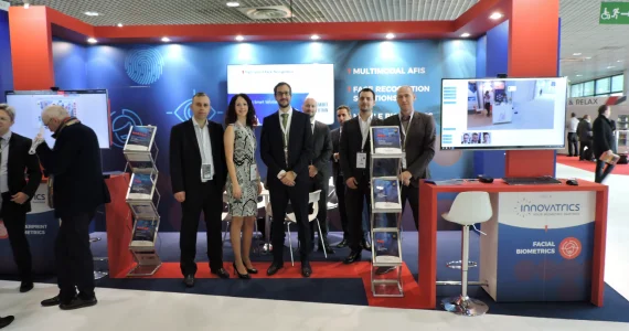 Innovatrics Team at Trustech event